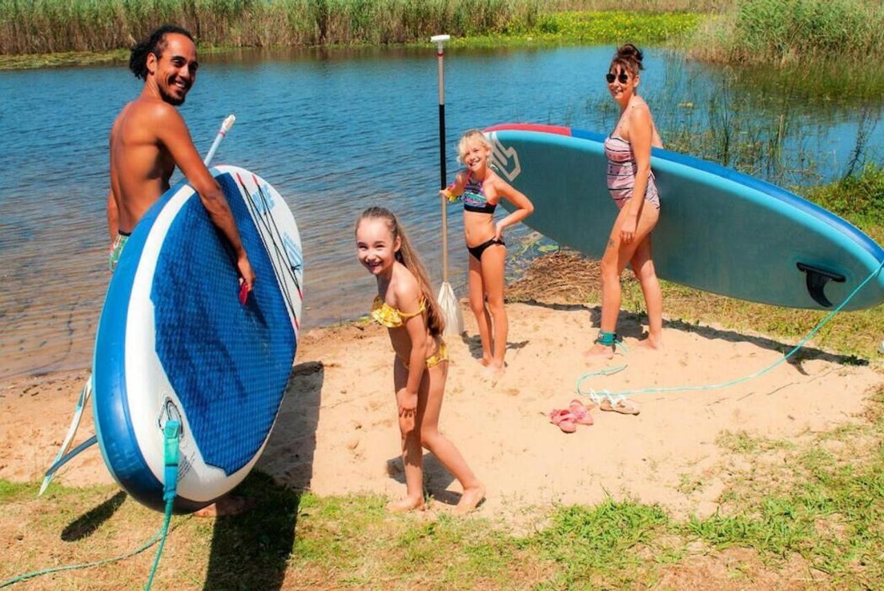 Mobil Home Du Lac - Camping 4 Etoiles Aureilhan Kültér fotó