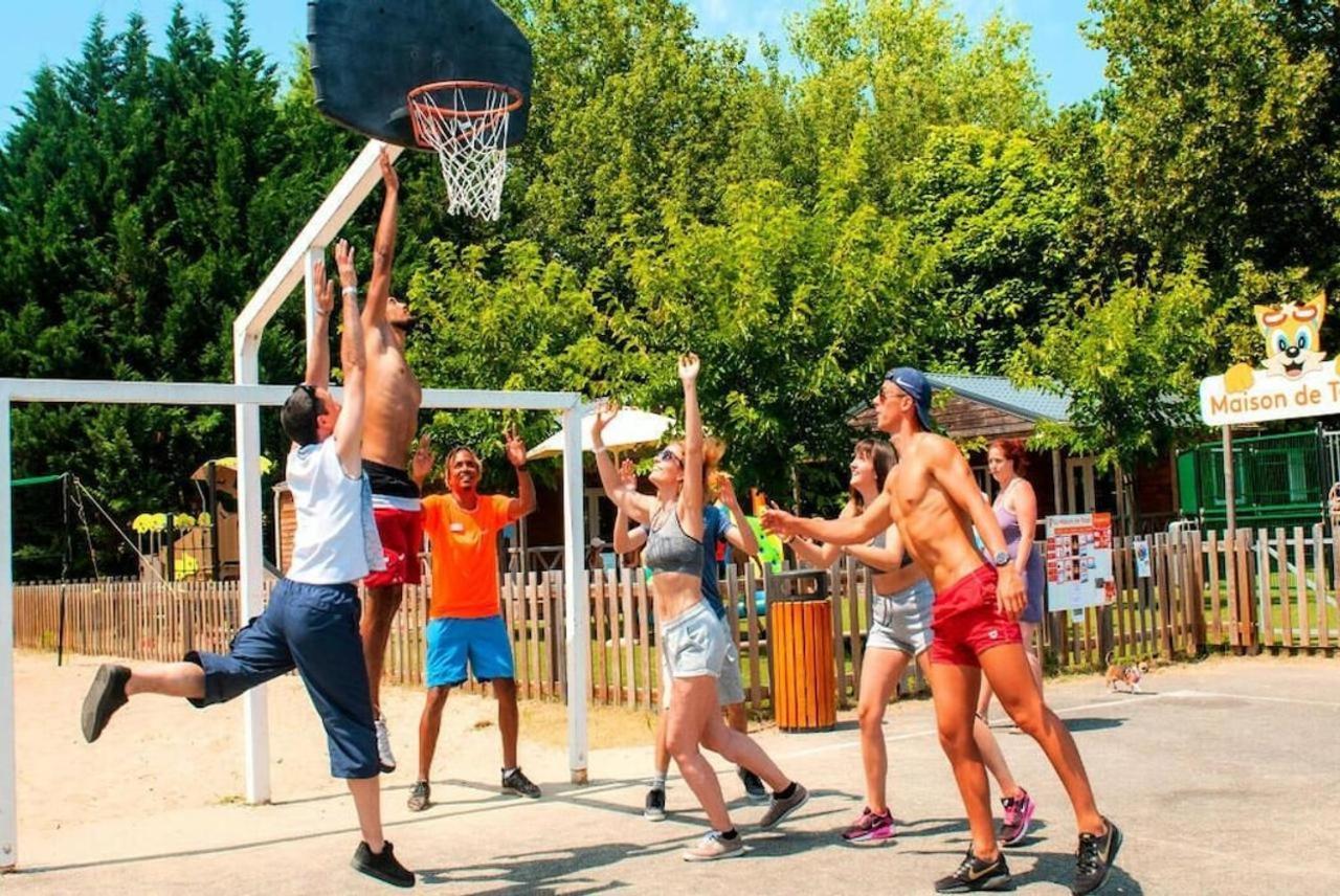 Mobil Home Du Lac - Camping 4 Etoiles Aureilhan Kültér fotó